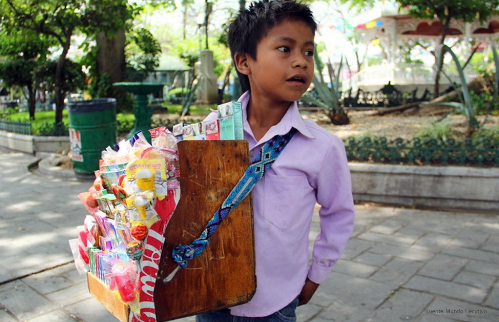 Asciende a 3.2 millones el trabajo infantil en México 