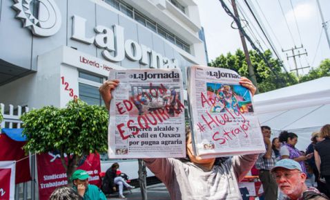 Deciden hoy huelga en La Jornada