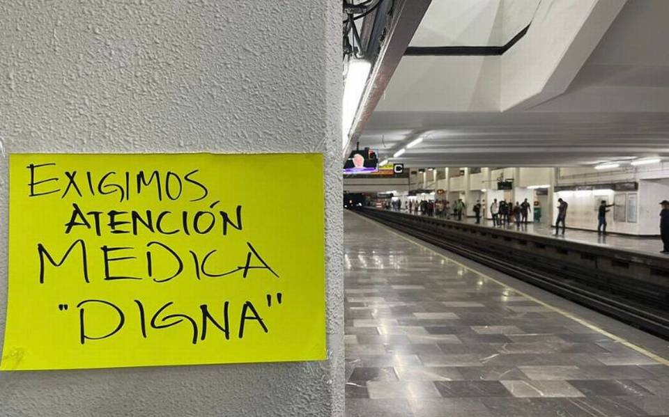Demanda sindicato del Metro servicios médicos 